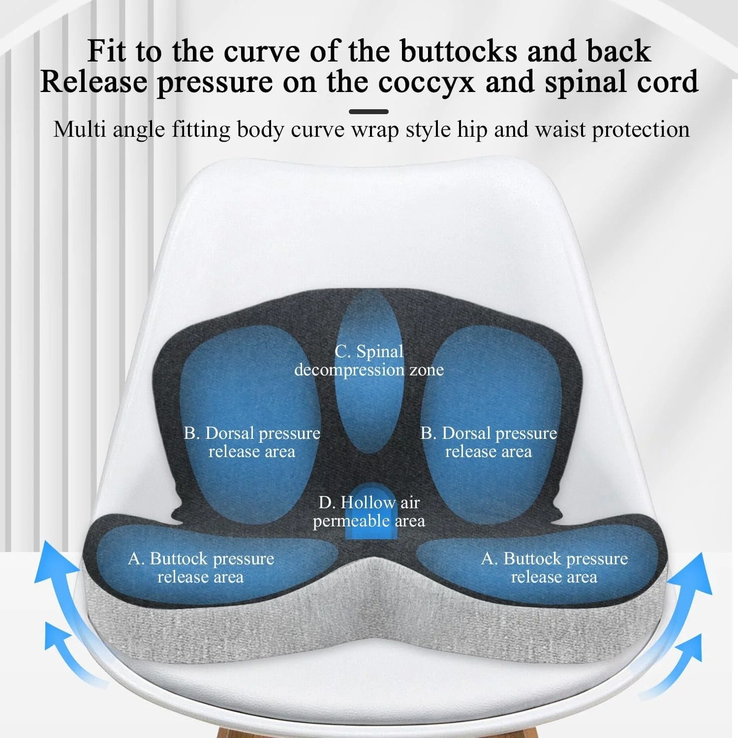 DriveComfort™ Memory Foam Lumbar Cushion