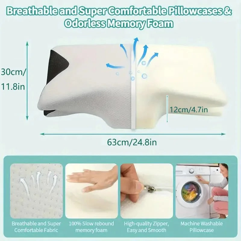 ButterflySleep™ Memory Foam Cervical Pillow
