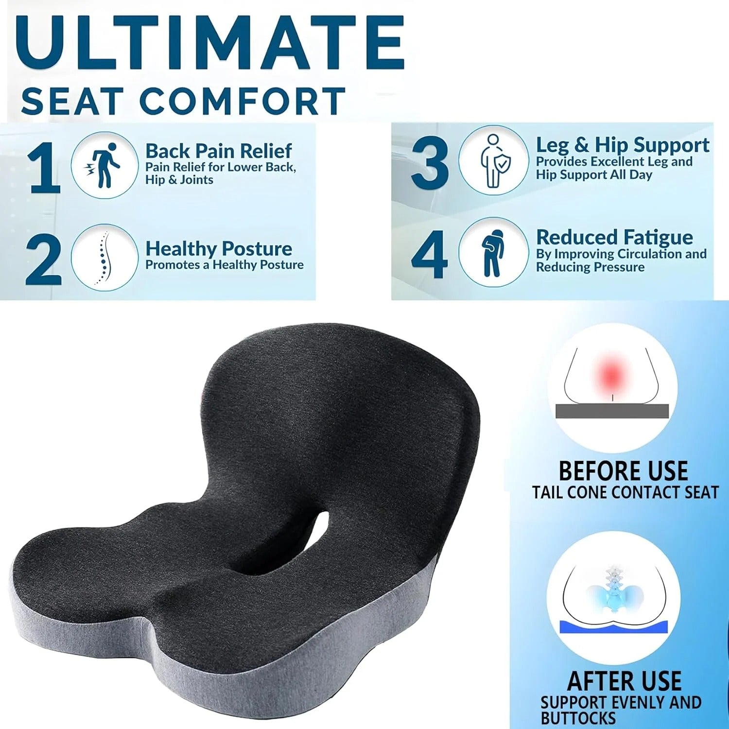 DriveComfort™ Memory Foam Lumbar Cushion